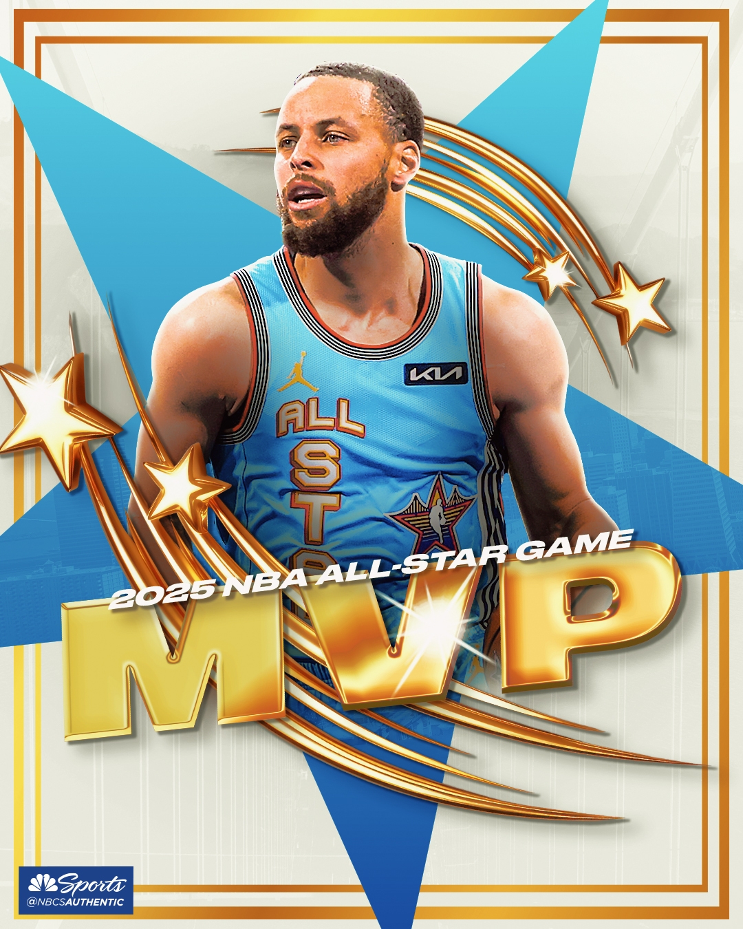 主持人庫里當選為舊金山全明星MVP 第二次職業(yè)生涯